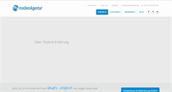 Desktop Screenshot of mk-medien-agentur.de